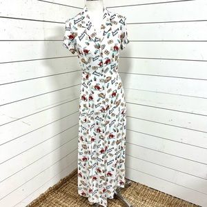 Vintage circle t dress Marilyn lenox rodeo dress 9/10 retro